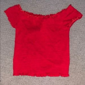 off the shoulder top